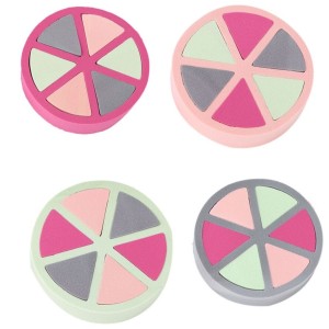 ESPONJA PARA MAQUIAGEM TRIANGULAR CHANGYUAN - PACOTE COM 12 UNIDADES
