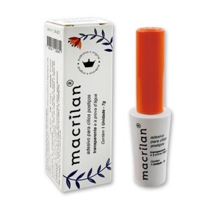 COLA PARA CILIOS POSTIÇOS A PROVA D'AGUA TRANSPARENTE - MACRILAN